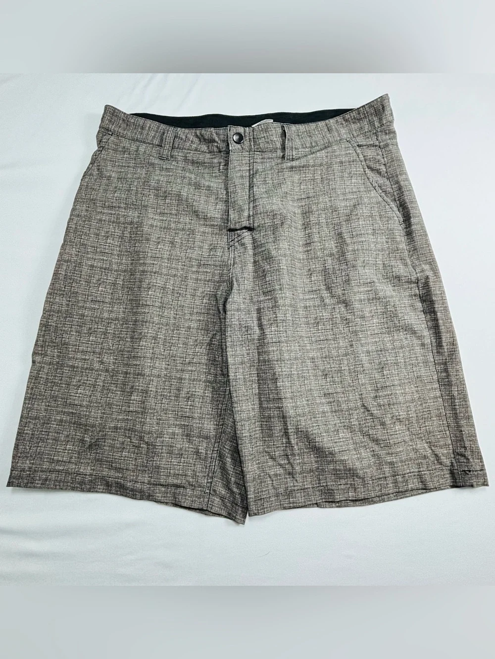 Men's Casual Heathered Gray Shorts M516